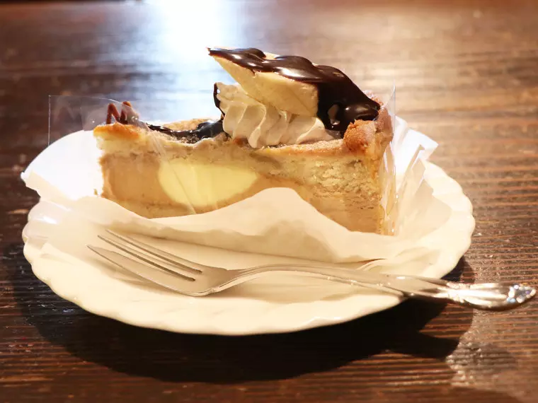 (バナナケーキ。)