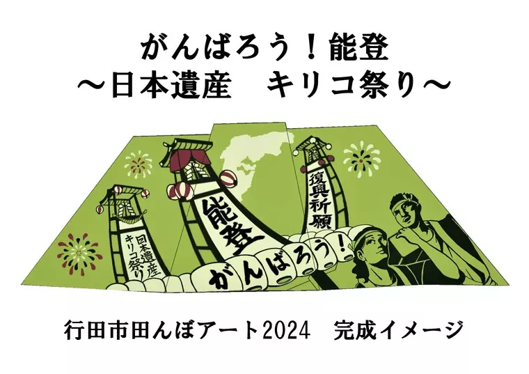 2024年度のテーマは『がんばろう!能登 日本遺産 キリコ祭り』