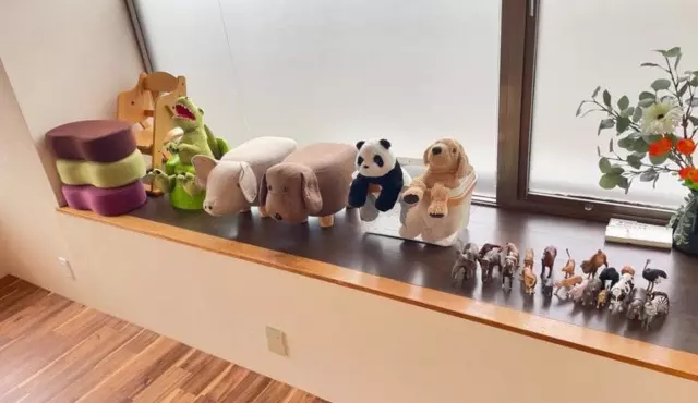 かわいい動物たちがお出迎えしてくれます